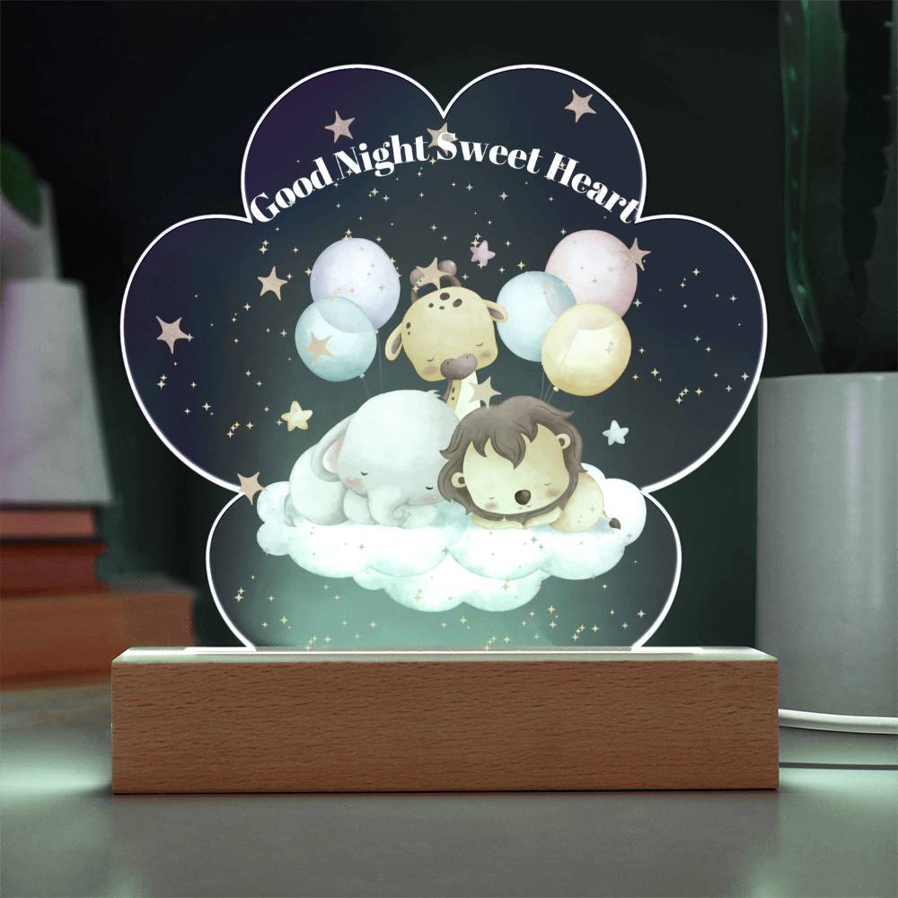 Night Light for Kid Good Night Baby