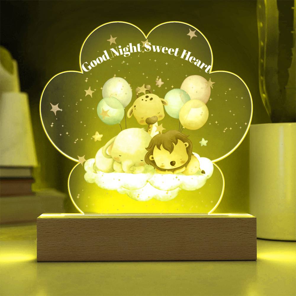 Night Light for Kid Good Night Baby