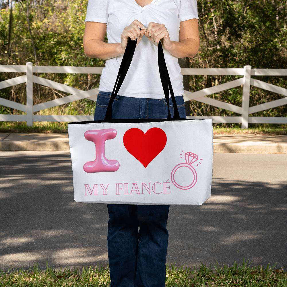 I Love My Fiance Weekender Tote