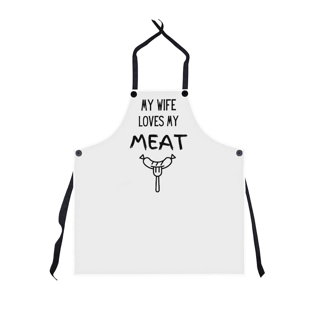 BBQ Apron My Wife Loves My Meat