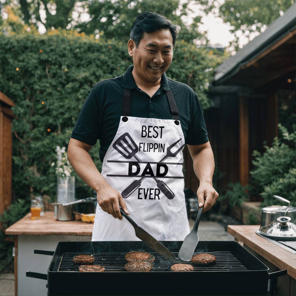 Best Flippin Dad Apron