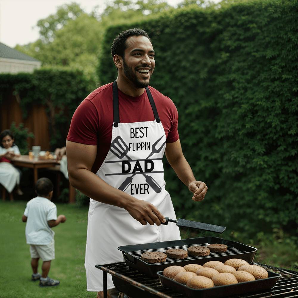Best Flippin Dad Apron