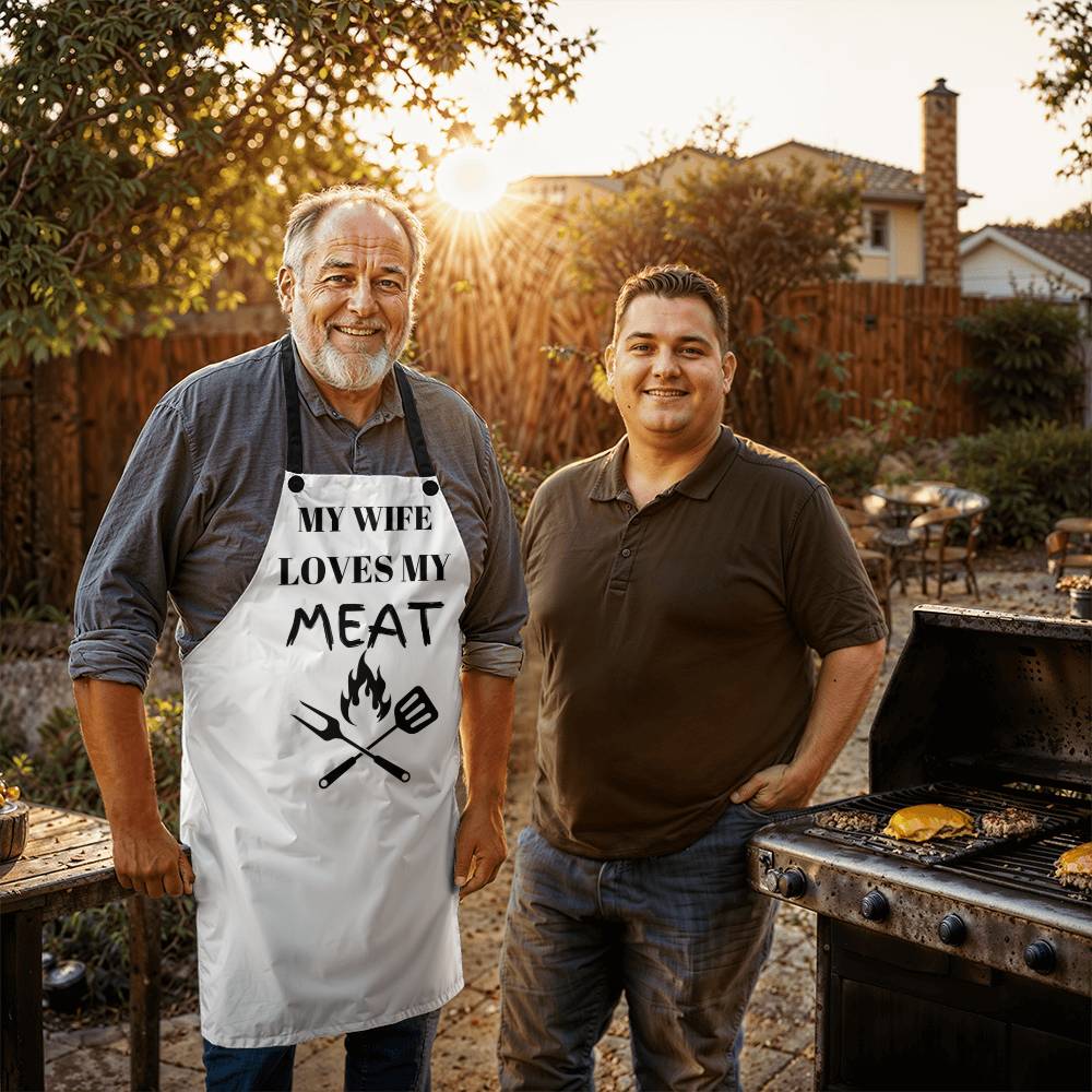 My Wife Loves My Meat Apron