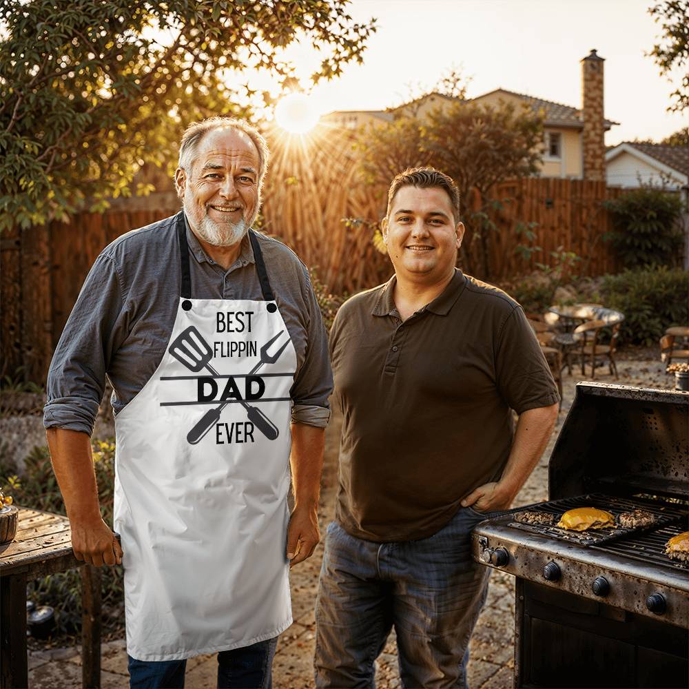 Best Flippin Dad Apron