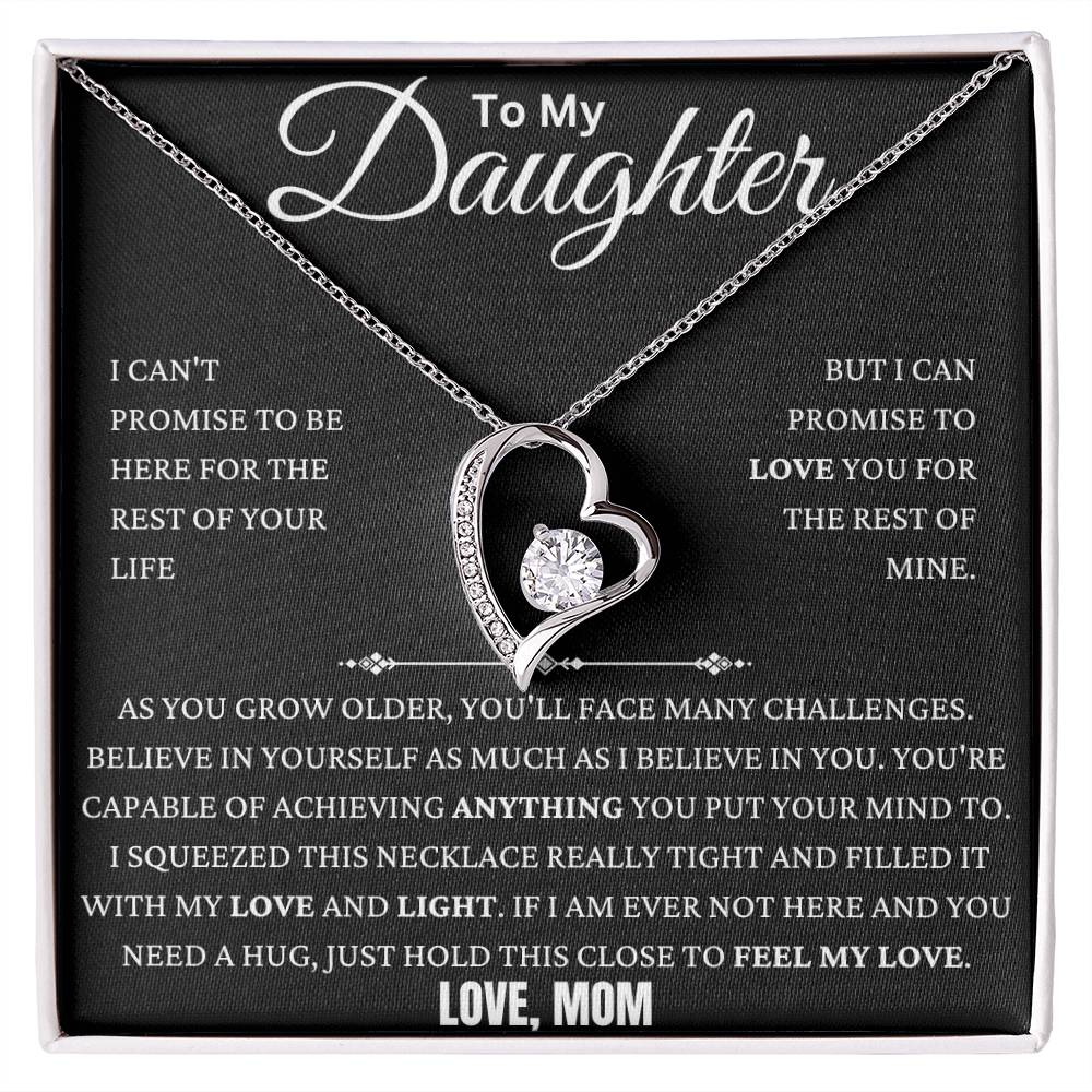 Mom Promise To Love Forever Love Necklace