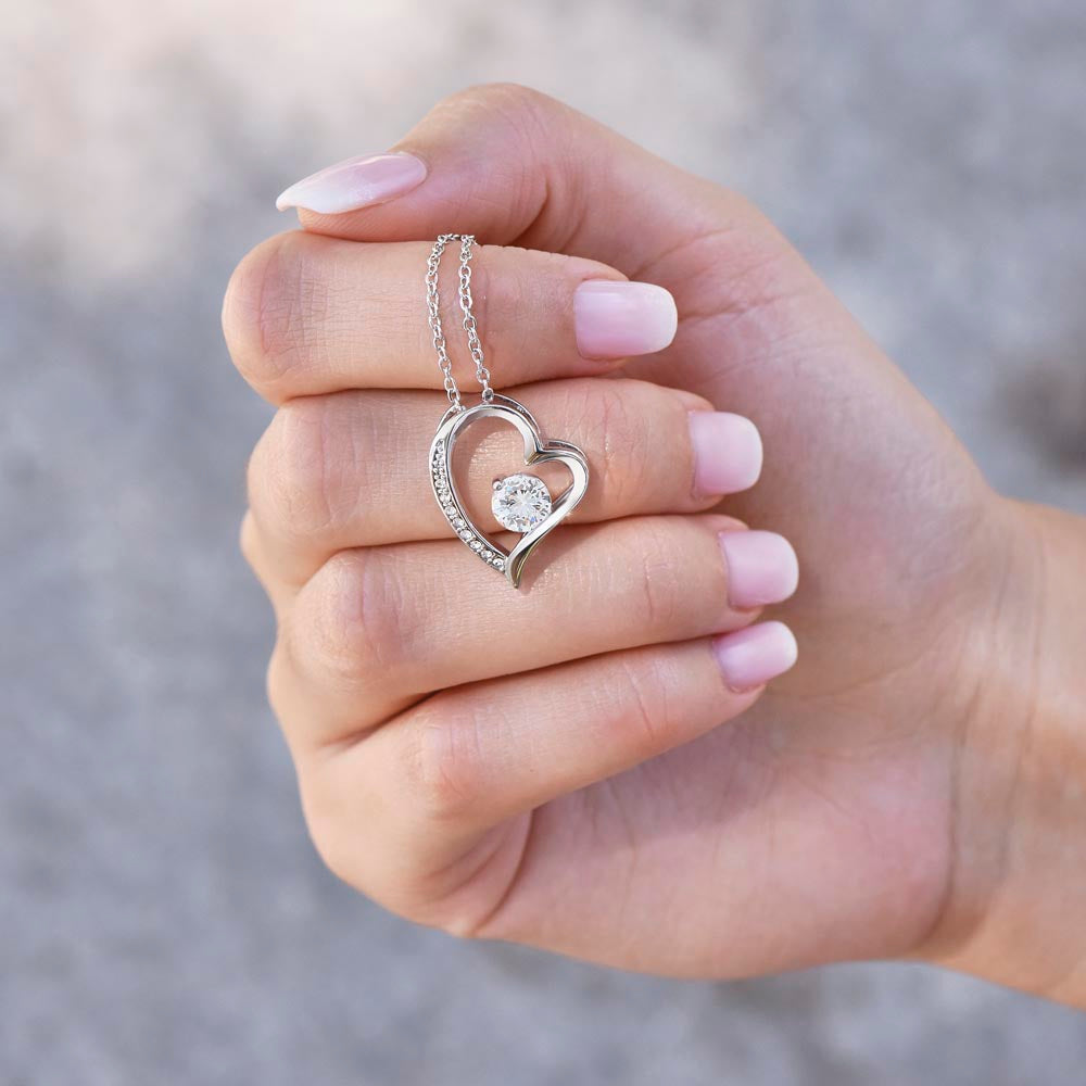 I Promise You'll Never Find Anyone Like My Wife Forever Love Necklace