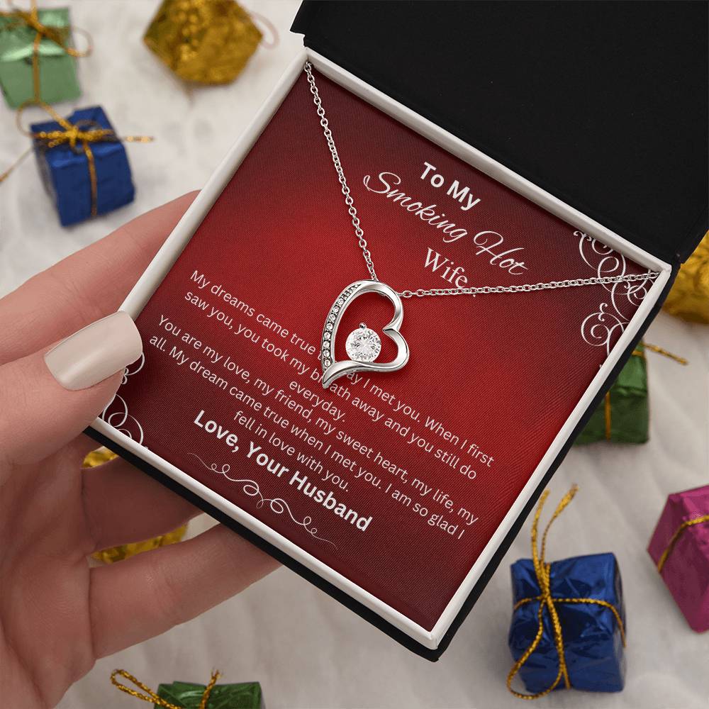 Love Necklace with On Demand Message Card