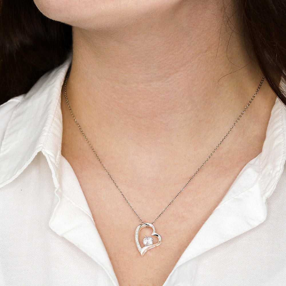 Embrace The Future Graduation Forever Love Necklace