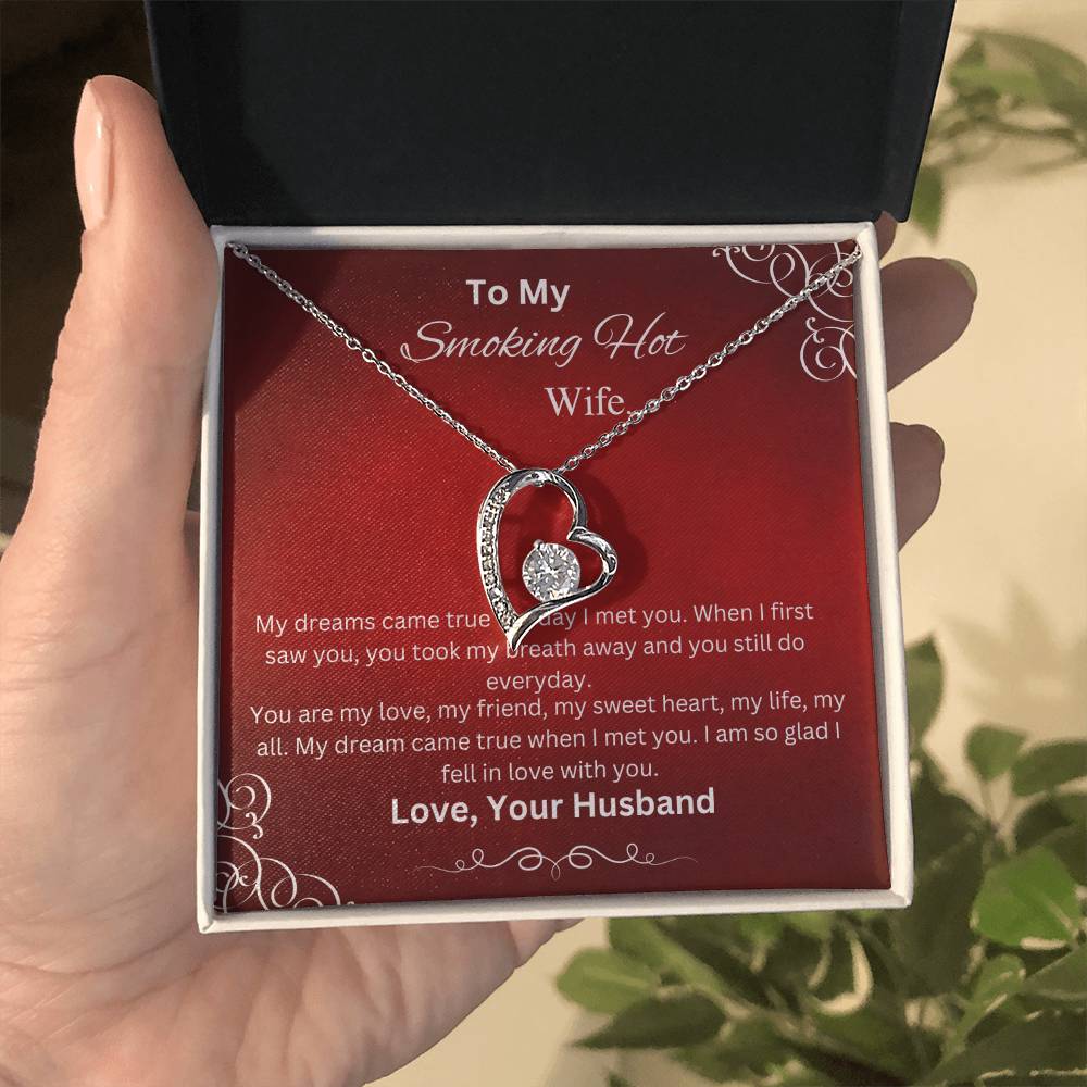 Love Necklace with On Demand Message Card