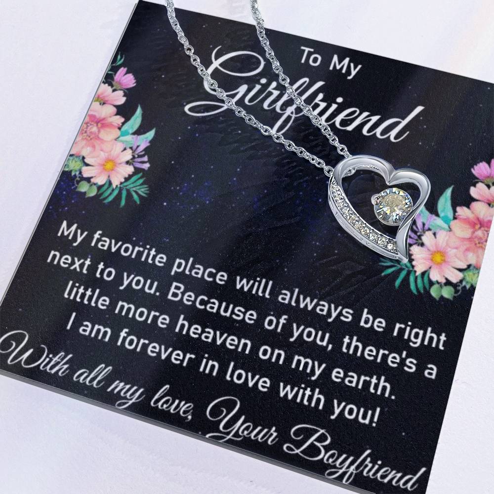 Forever Love Necklace with Love Note