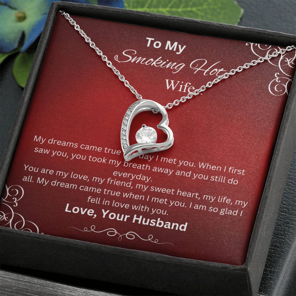 Love Necklace with On Demand Message Card