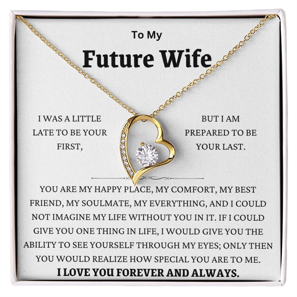 You Are My Happy Place Forever Love Necklace
