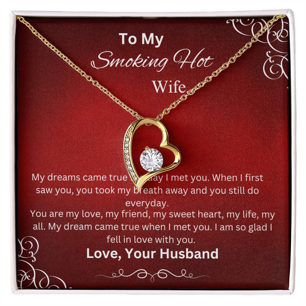 Love Necklace with On Demand Message Card
