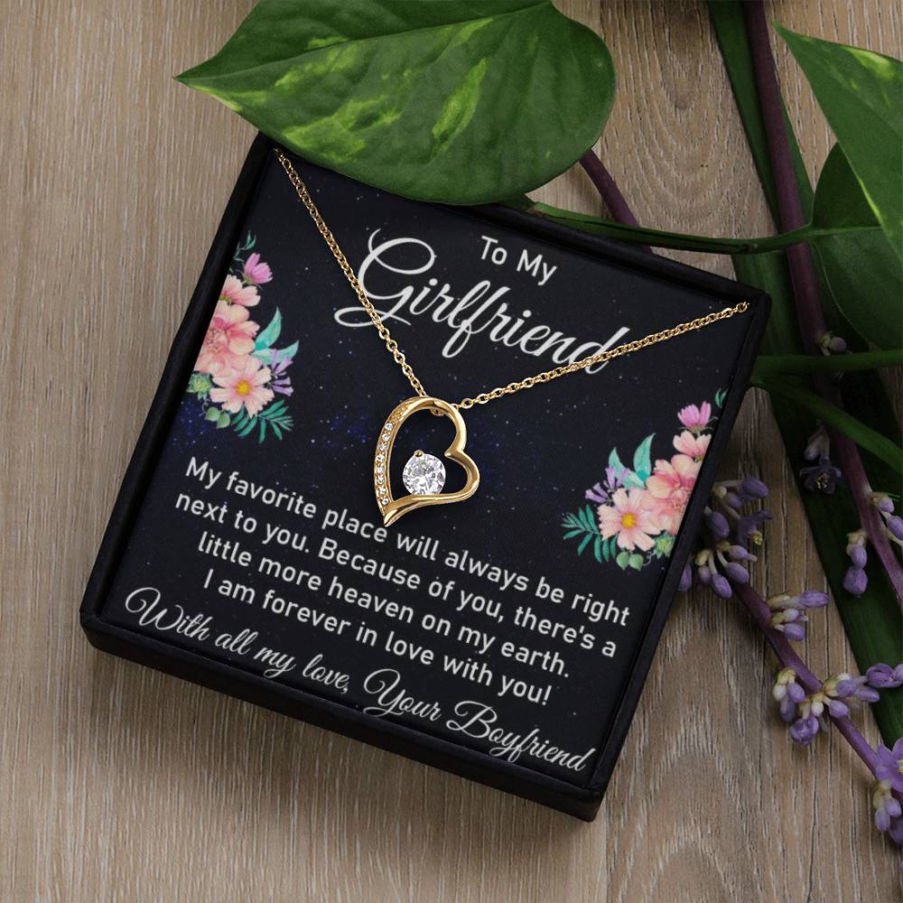 Forever Love Necklace with Love Note