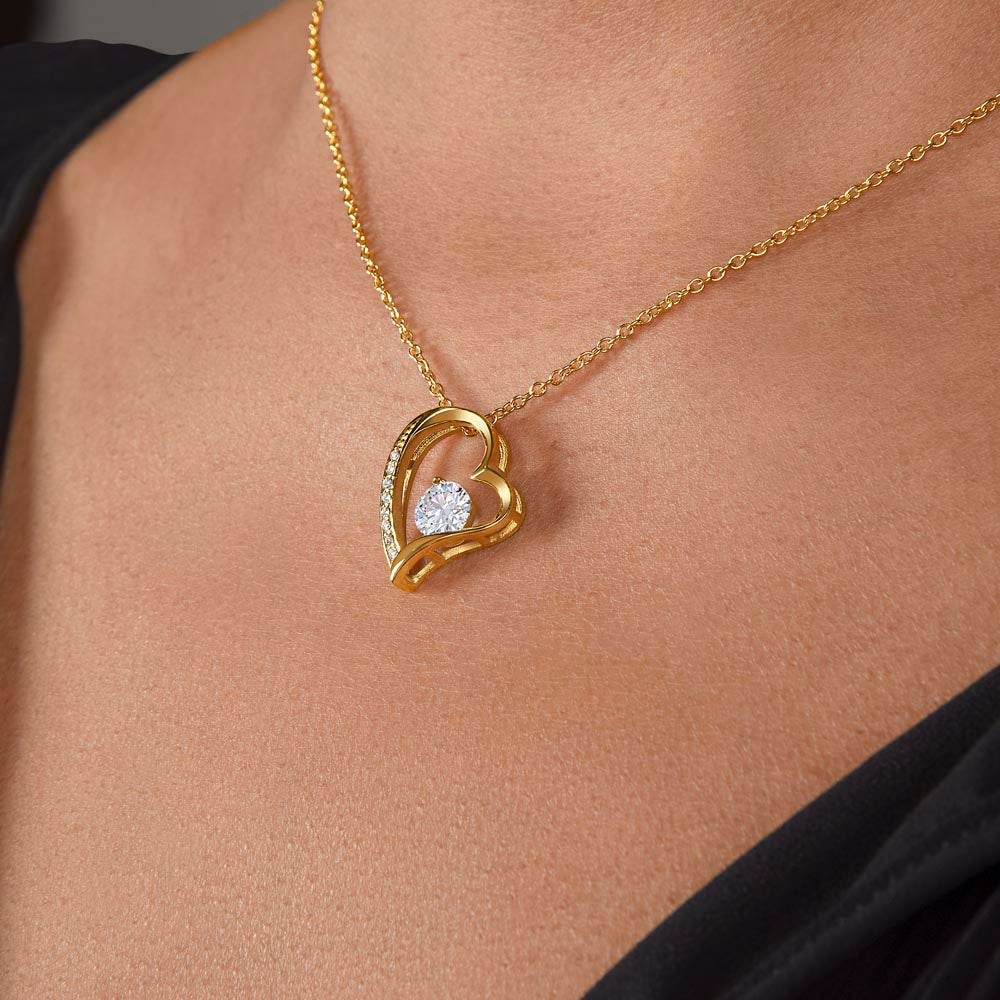Embrace The Future Graduation Forever Love Necklace
