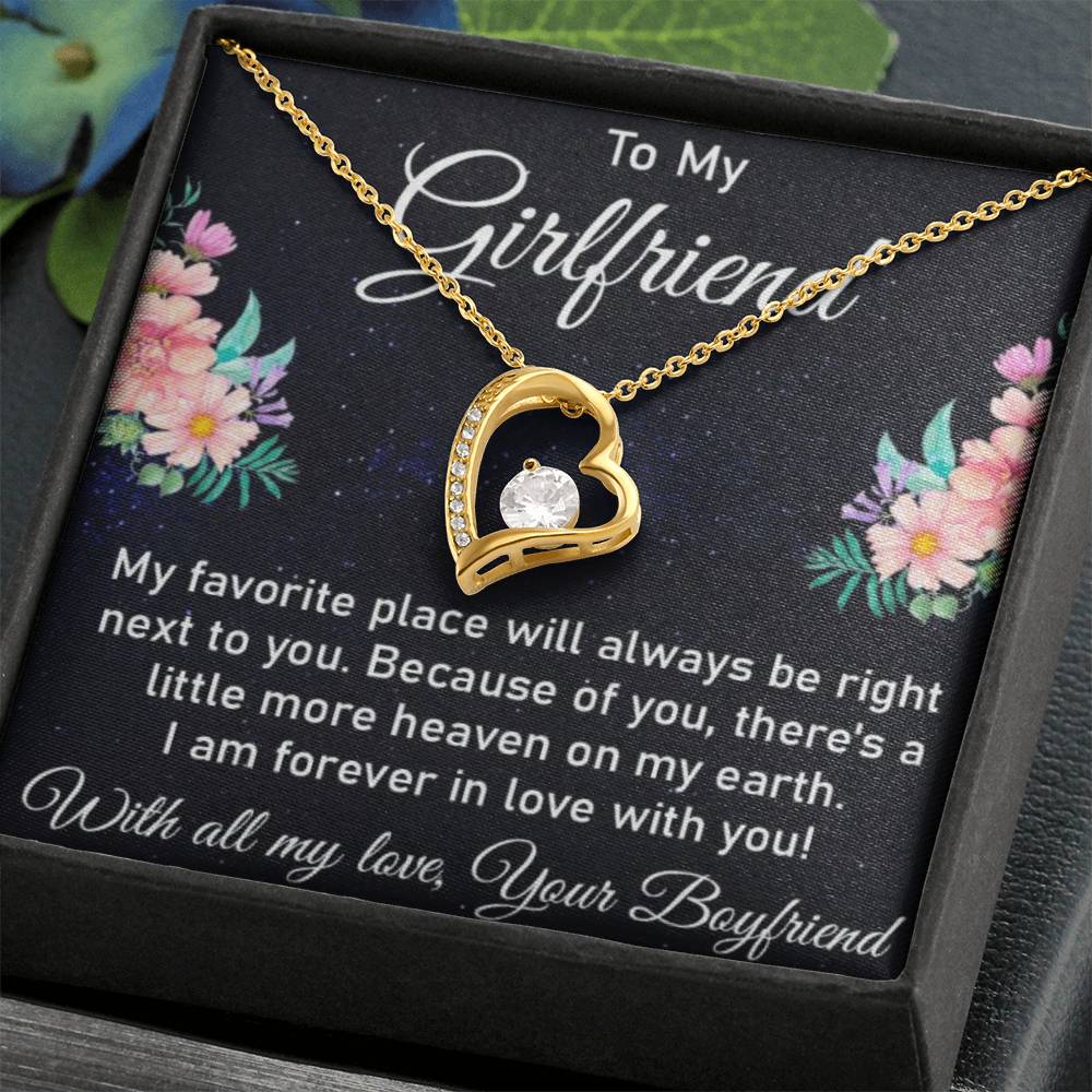Forever Love Necklace with Love Note