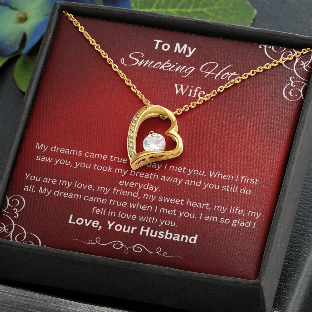 Love Necklace with On Demand Message Card