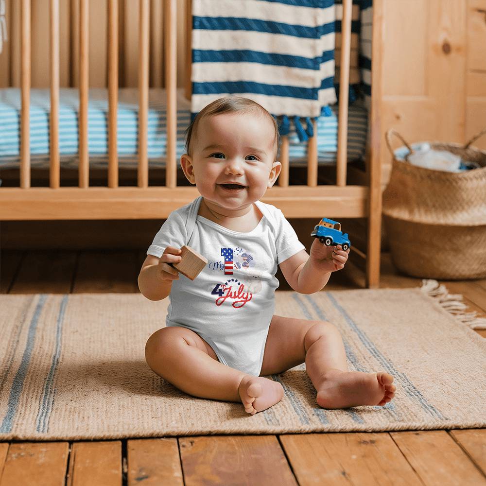 My First Fourth Of July Baby Gerber ONESIES