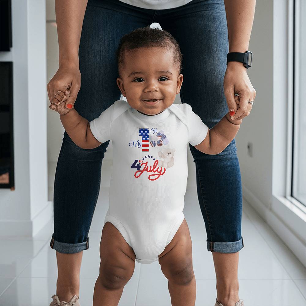 My First Fourth Of July Baby Gerber ONESIES