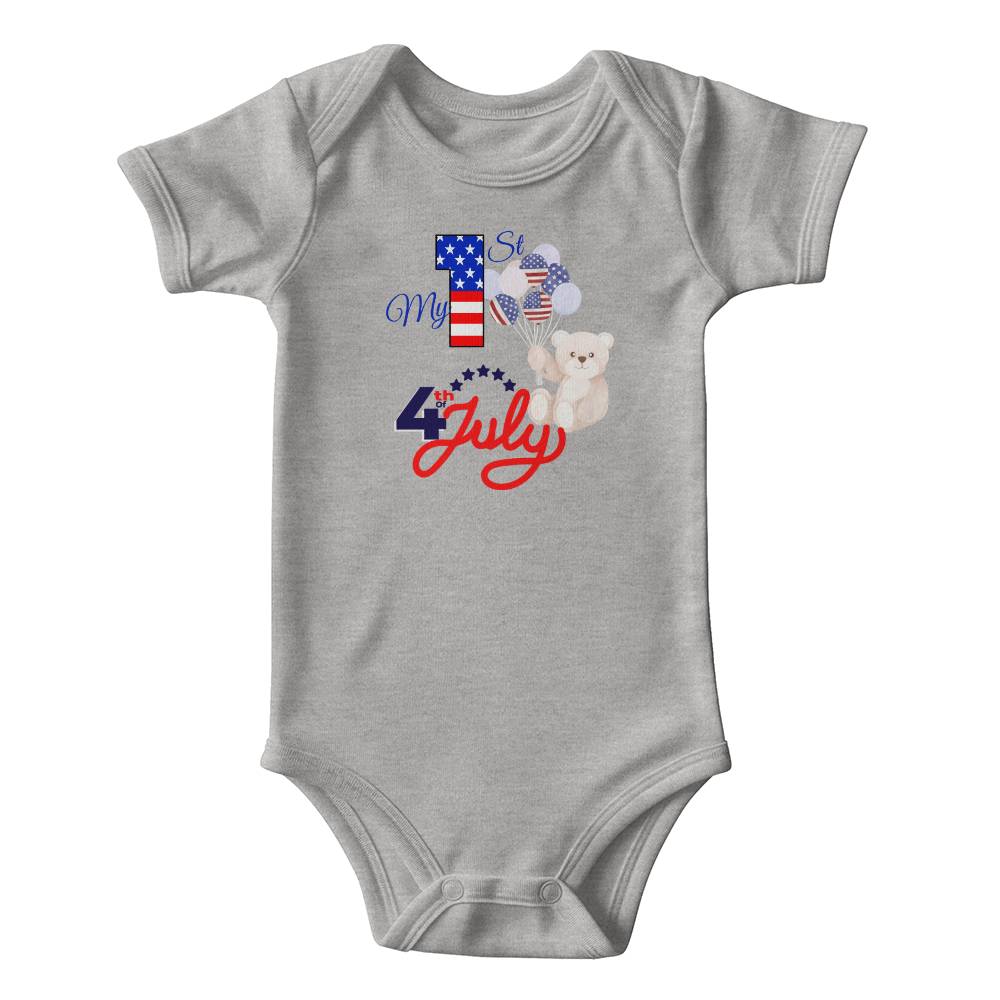 My First Fourth Of July Baby Gerber ONESIES