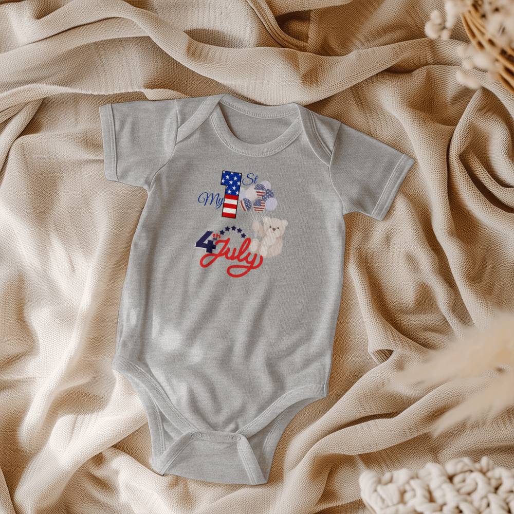 My First Fourth Of July Baby Gerber ONESIES
