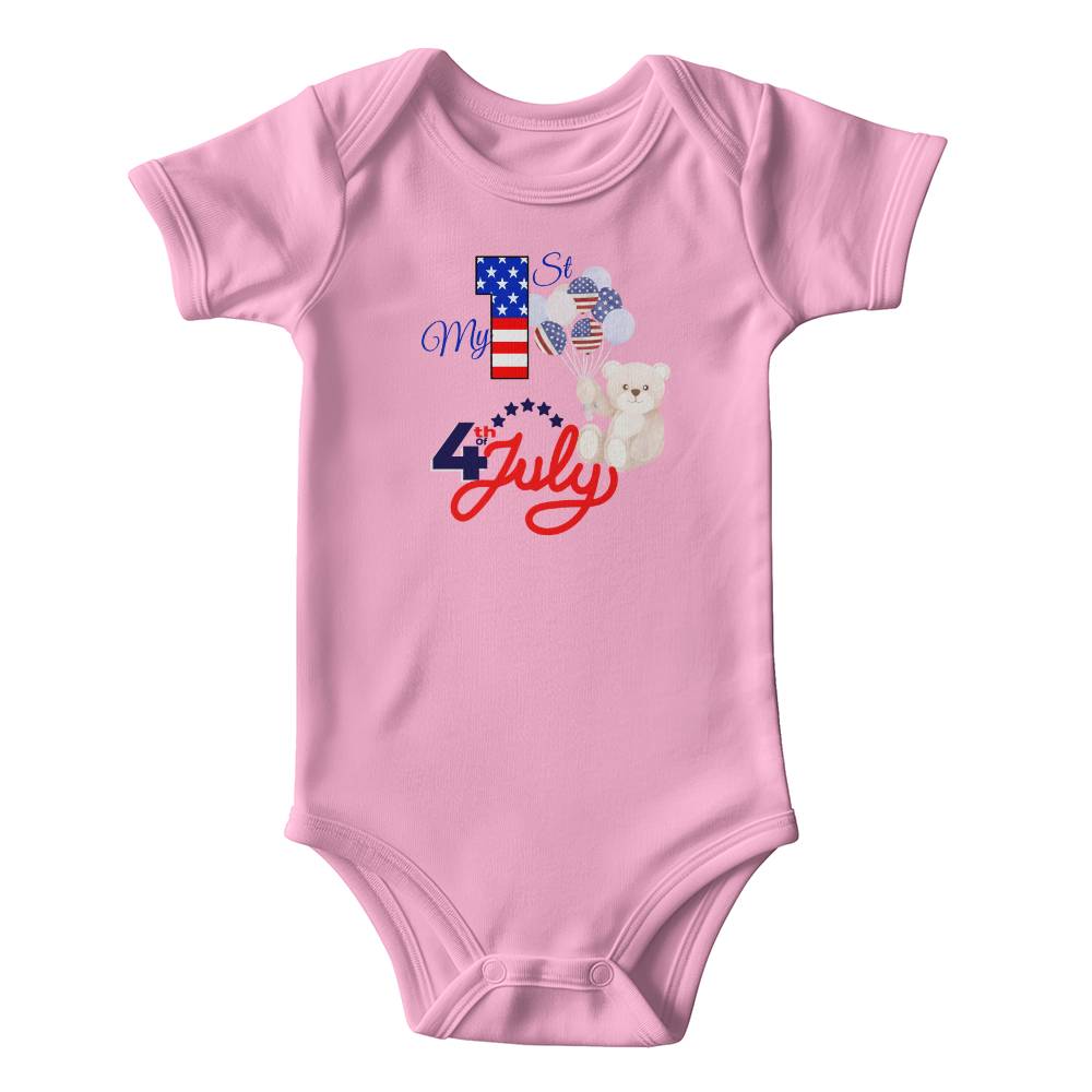 My First Fourth Of July Baby Gerber ONESIES