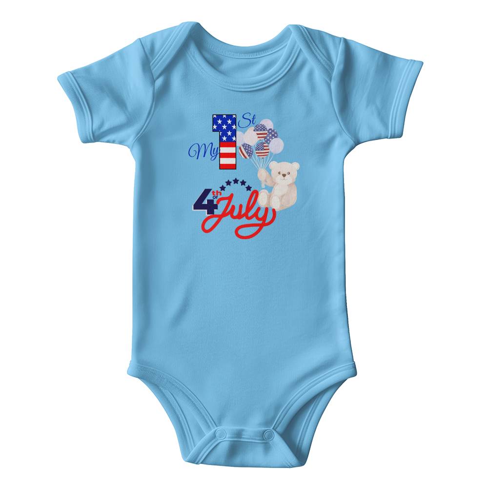 My First Fourth Of July Baby Gerber ONESIES