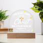 Happy Bithday to Cristina Acrylic Dome
