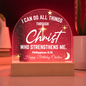 Happy Bithday to Cristina Acrylic Dome