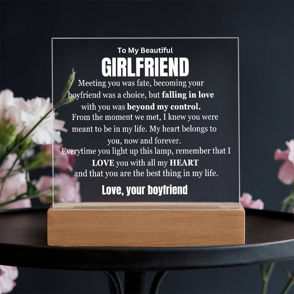 You Are The Best Thing In My Life Table Lamp