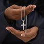 Faith Makes Things Possible Cross Necklace