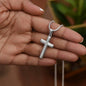 The Daughter Of The Most High Stainless Cross Necklace