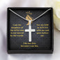 The Daughter Of The Most High Stainless Cross Necklace