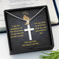 The Daughter Of The Most High Stainless Cross Necklace
