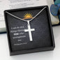 I Can Do All Things Through Him Stainless Cross Necklace