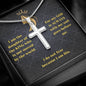 The Daughter Of The Most High Stainless Cross Necklace