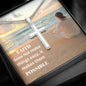 Faith Makes Things Possible Cross Necklace