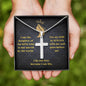 The Daughter Of The Most High Stainless Cross Necklace