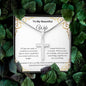 To My Beautiful Wife Stainless Cross Necklace