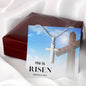 Faith Necklace - He's Risen Stainless Cross