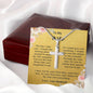 Stainless Cross Necklace - Wife