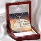He Is Risen Stainless Cross Necklace