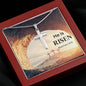He Is Risen Stainless Cross Necklace