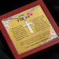 Stainless Cross Necklace - Fiance