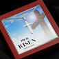 Faith Necklace - He's Risen Stainless Cross