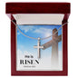 Faith Necklace - He's Risen Stainless Cross