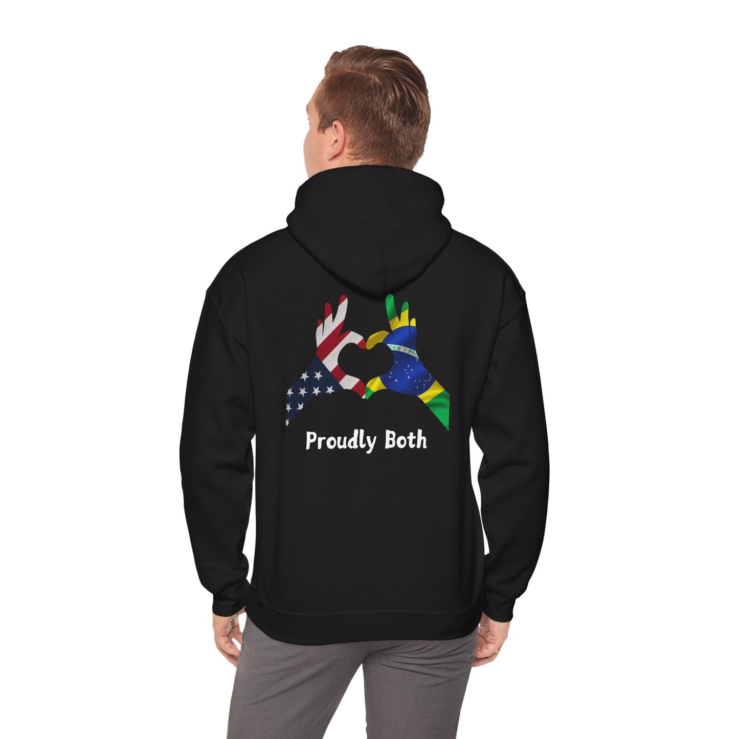 Proudly Both Unisex Heavy Blend™ Hooded Sweatshirt