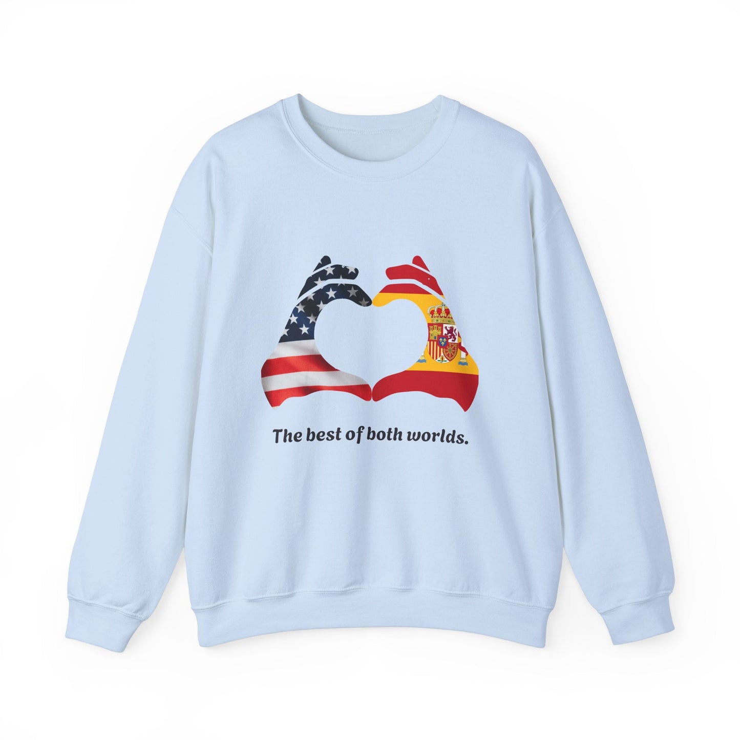 Custom Flags Unisex Heavy Blend™ Crewneck Sweatshirt The Best of both worlds