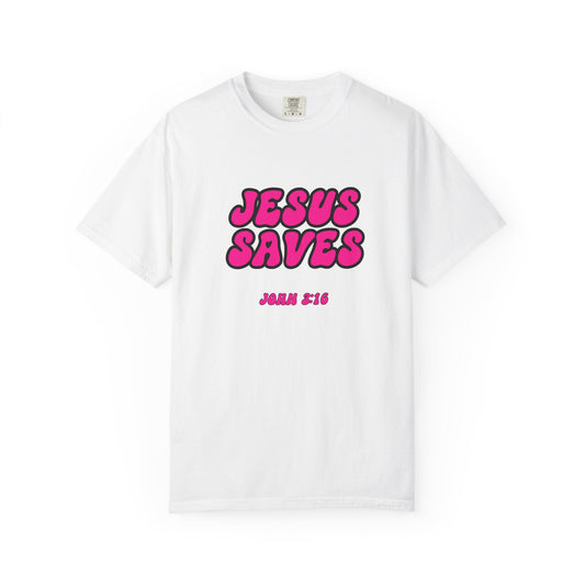 Jesus Saves Unisex T-shirt John 3:16