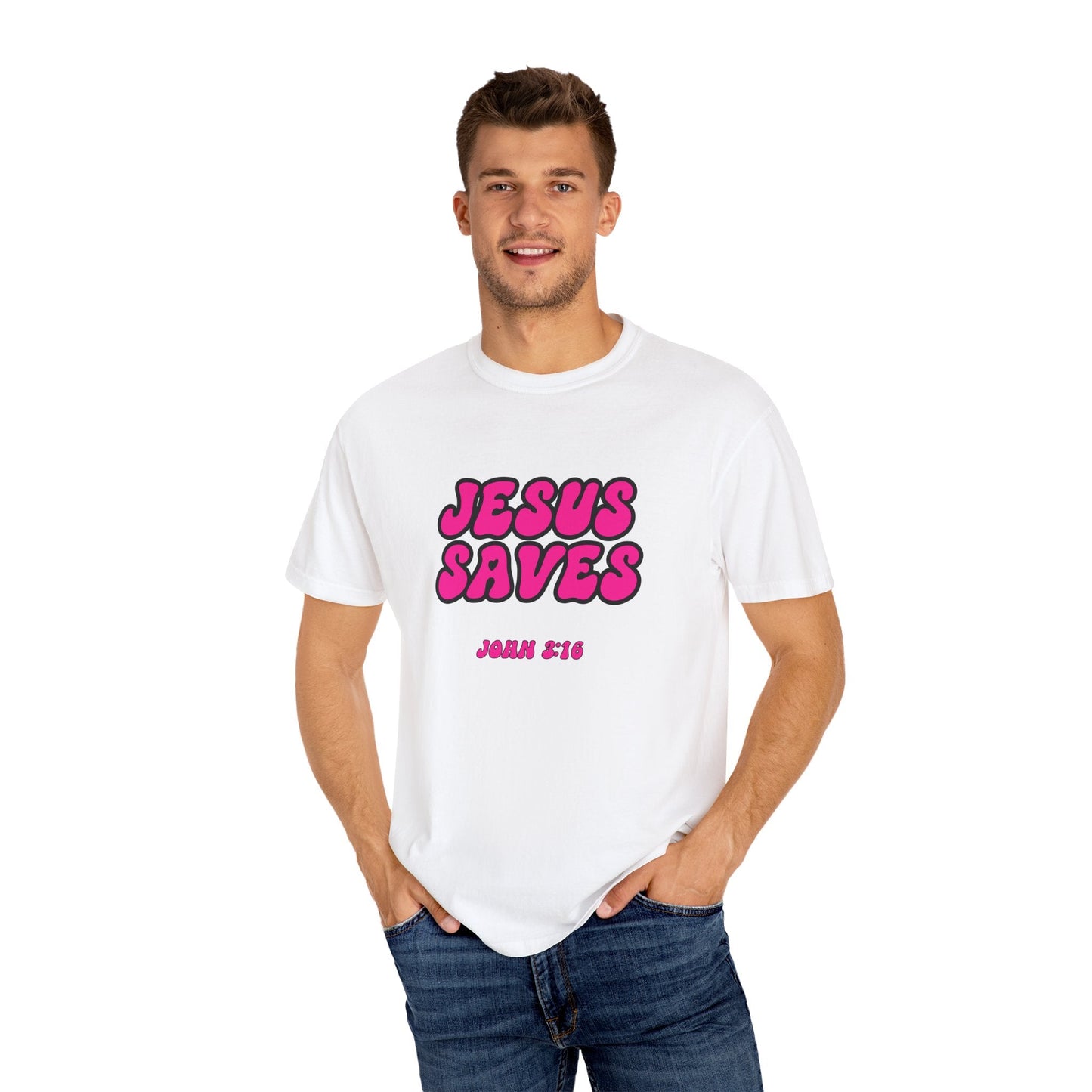 Jesus Saves Unisex T-shirt John 3:16
